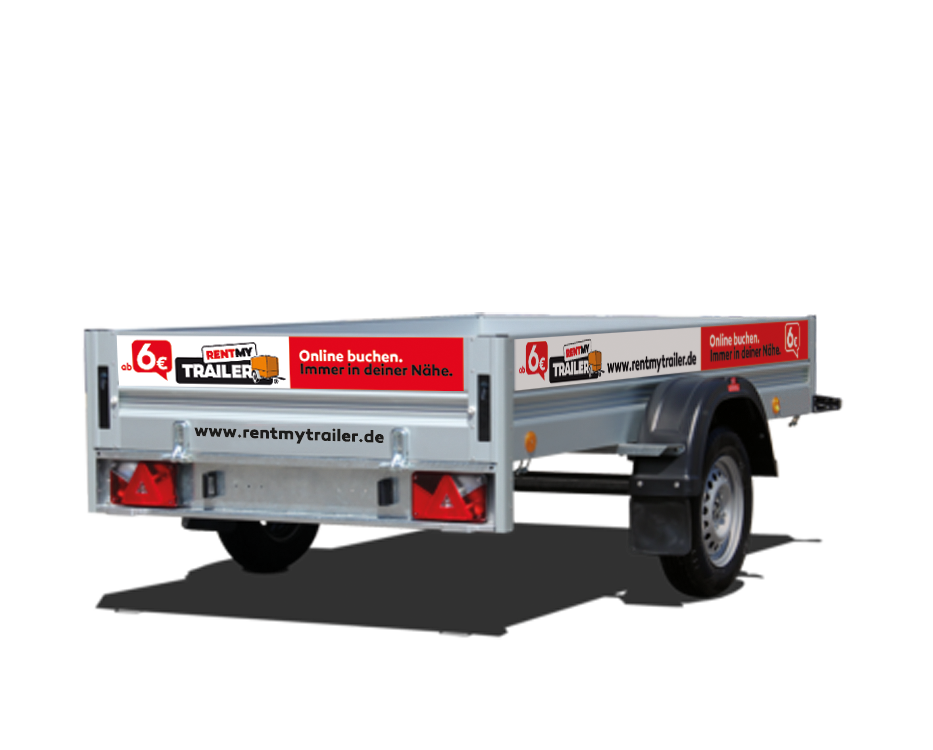 Offener Kastenanhänger